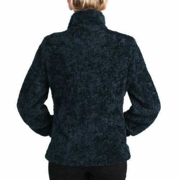 Pendleton Women's Full Zip Sherpa Jacket - Dark Blue - Medium - Picture 3 of 6
